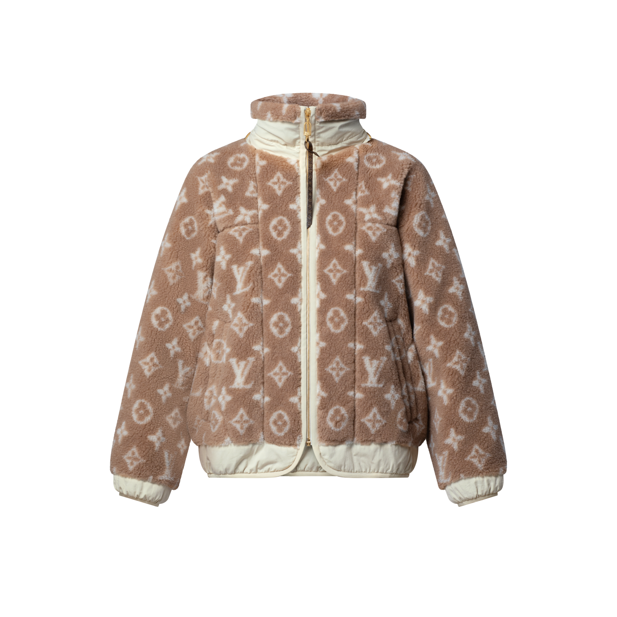 Monogram Fleece Hooded Jacket - Ready-to-Wear | LOUIS VUITTON